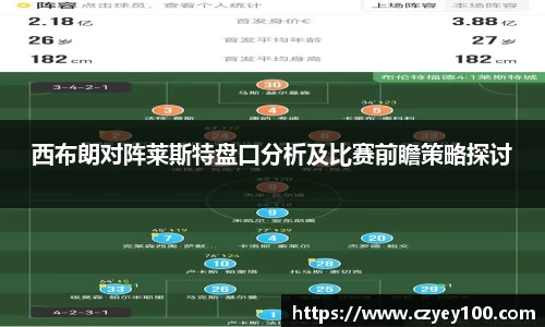 西布朗对阵莱斯特盘口分析及比赛前瞻策略探讨